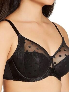FIT FULLY YOURS CARMEN POLKA DOT UNDERWIRE BRA
